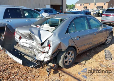 2007 Hyundai Sonata Limited/Se V6 from USA, damaged, VIN 5NPEU46F77H167031